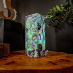 Fluorite Crystal Table Lamp #3 (Small Size)