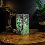 Fluorite Crystal Table Lamp #5 (Miniature Size)
