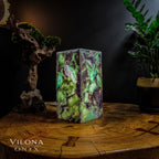 Fluorite Crystal Table Lamp #5 (Miniature Size)