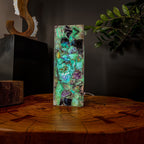 Fluorite Crystal Table Lamp #5 (Small Size)