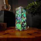 Fluorite Crystal Table Lamp #5 (Small Size)