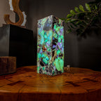 Fluorite Crystal Table Lamp #5 (Small Size)