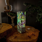 Fluorite Crystal Table Lamp #7 (Small Size)