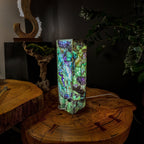 Fluorite Crystal Table Lamp #7 (Small Size)