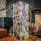 Fluorite Crystal Table Lamp (Medium Size) #1