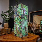 Fluorite Crystal Table Lamp (Medium Size) #1