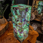 Fluorite Crystal Table Lamp (Medium Size) #1