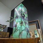 Fluorite Crystal Table Lamp (Medium Size) #3