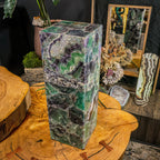 Fluorite Crystal Table Lamp (Medium Size) #4
