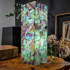 Fluorite Crystal Table Lamp (Medium Size) #5