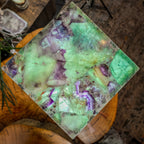 Fluorite Crystal Table Lamp (Medium Size) #5