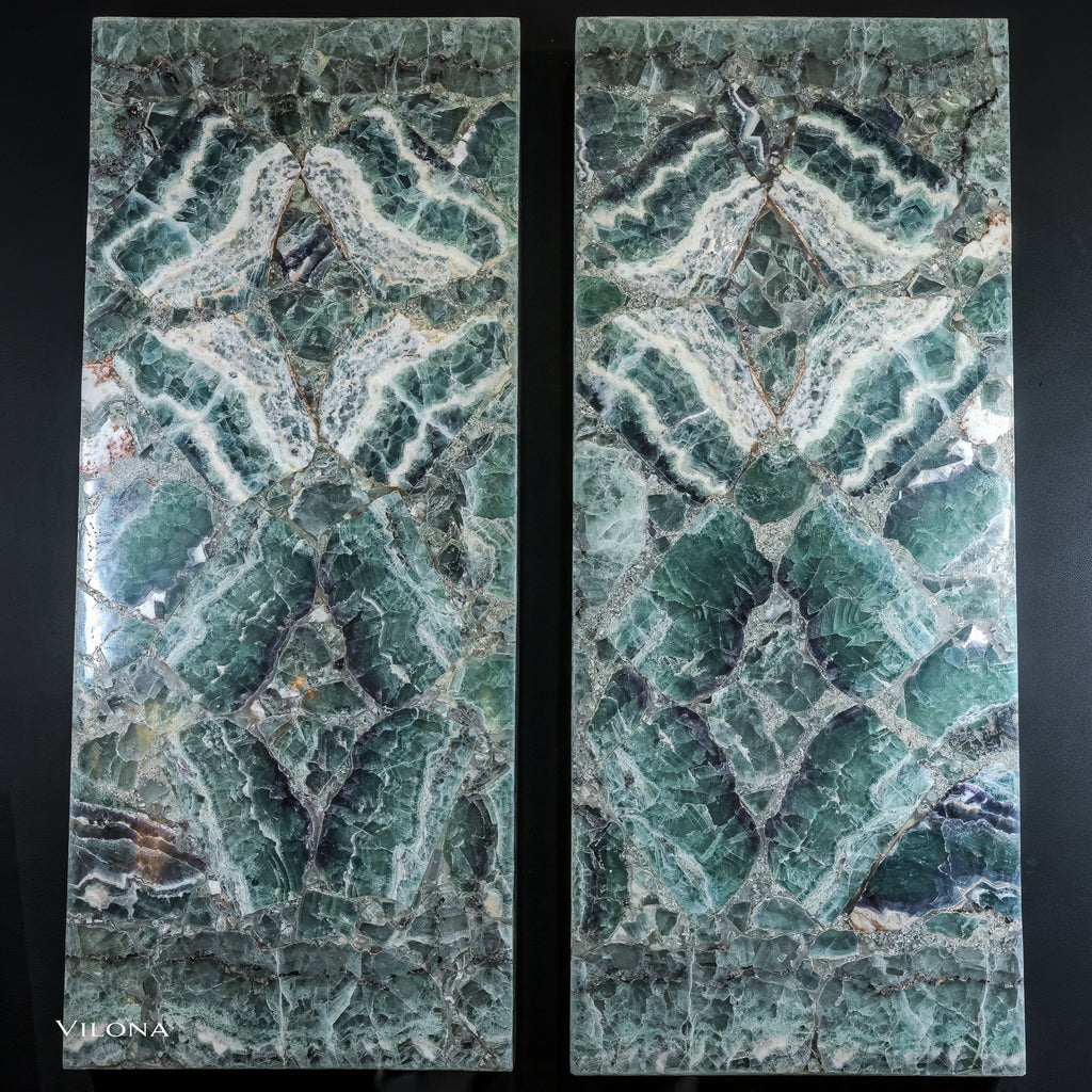 Fluorite Crystal Wall Panels (Set #5 Out Of 7)