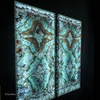 Fluorite Crystal Wall Panels (Set #5 Out Of 7)