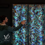 Fluorite Crystal Wall Panels (Set #9) Mosaic