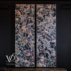 Fluorite Crystal Wall Panels (Set #9) Mosaic