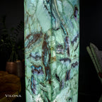 Fluorite Floor Lamp - Medium - 51.25"H x 10"W - Square - #8