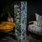 Fluorite Floor Lamp - Medium - 55"H x 11.75"W - Square - #9