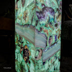 Fluorite Floor Lamp - Medium - 55"H x 11.75"W - Square - #9
