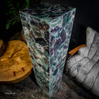 Fluorite Floor Lamp - Medium - 55"H x 11.75"W - Square - #9