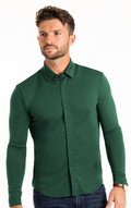 Long Sleeve Button Down Polo