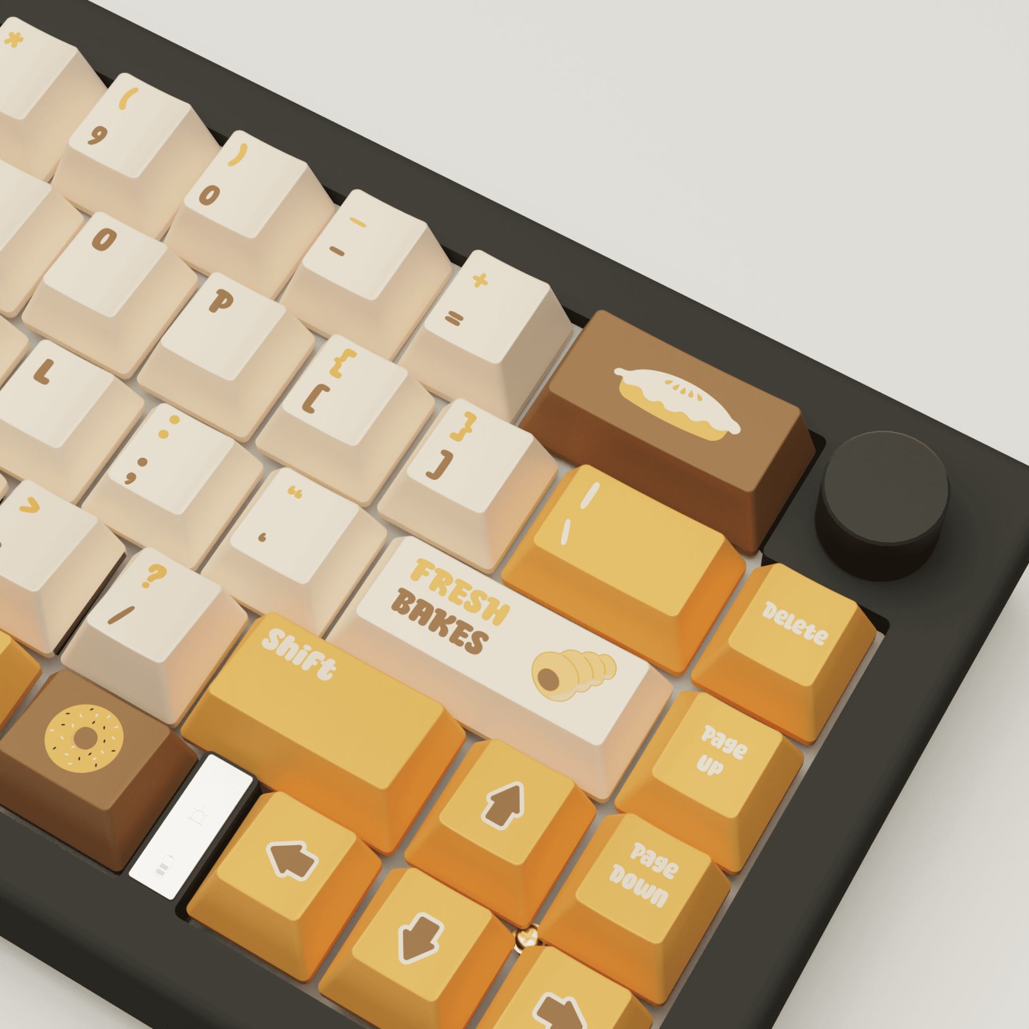 Fresh Bakes Design Keycaps and Mechanical Keyboard