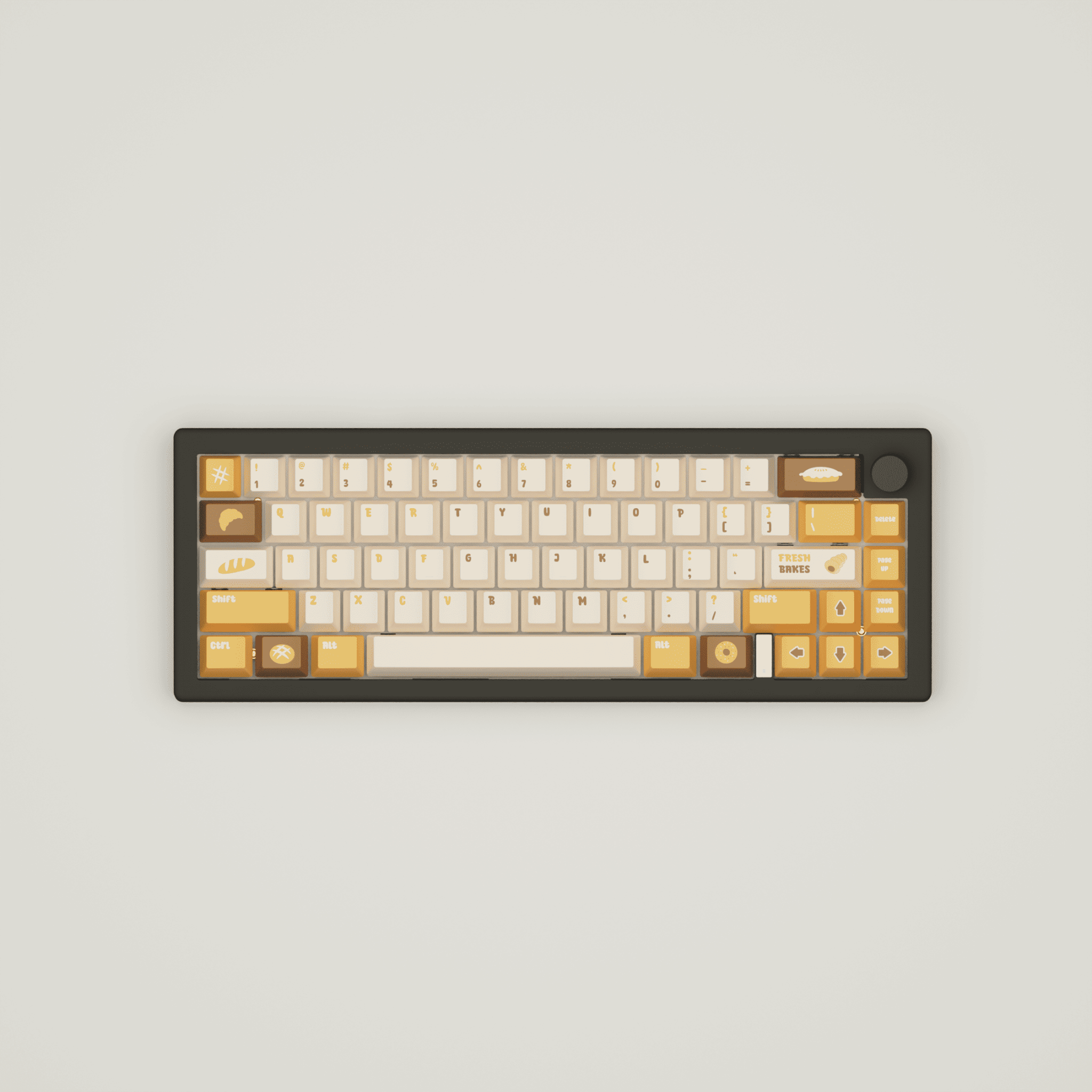 Fresh Bakes Design Keycaps and Mechanical Keyboard