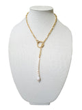 Freshwater Pearl Lariat Necklace
