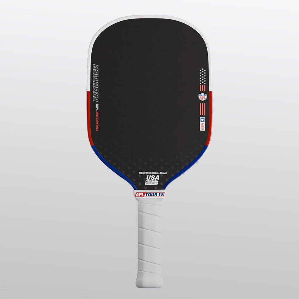 Frontier TOUR IV 16mm Pickleball Paddle | T700 Carbon Fiber | Gen 4 Thermoformed