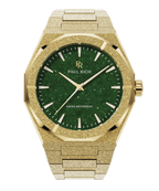 Frosted Star Dust II Gold Green
