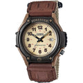 Casio Men's Field Watch with Brown Nylon Band - FT-500WC-5BV