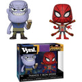 Avengers Infinity War Thanos & Iron Spider Vynl Figure 2 Pack