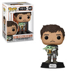 Funko Pop Star Wars: The Mandalorian with Grogu 4-Inch Vinyl Figure #461