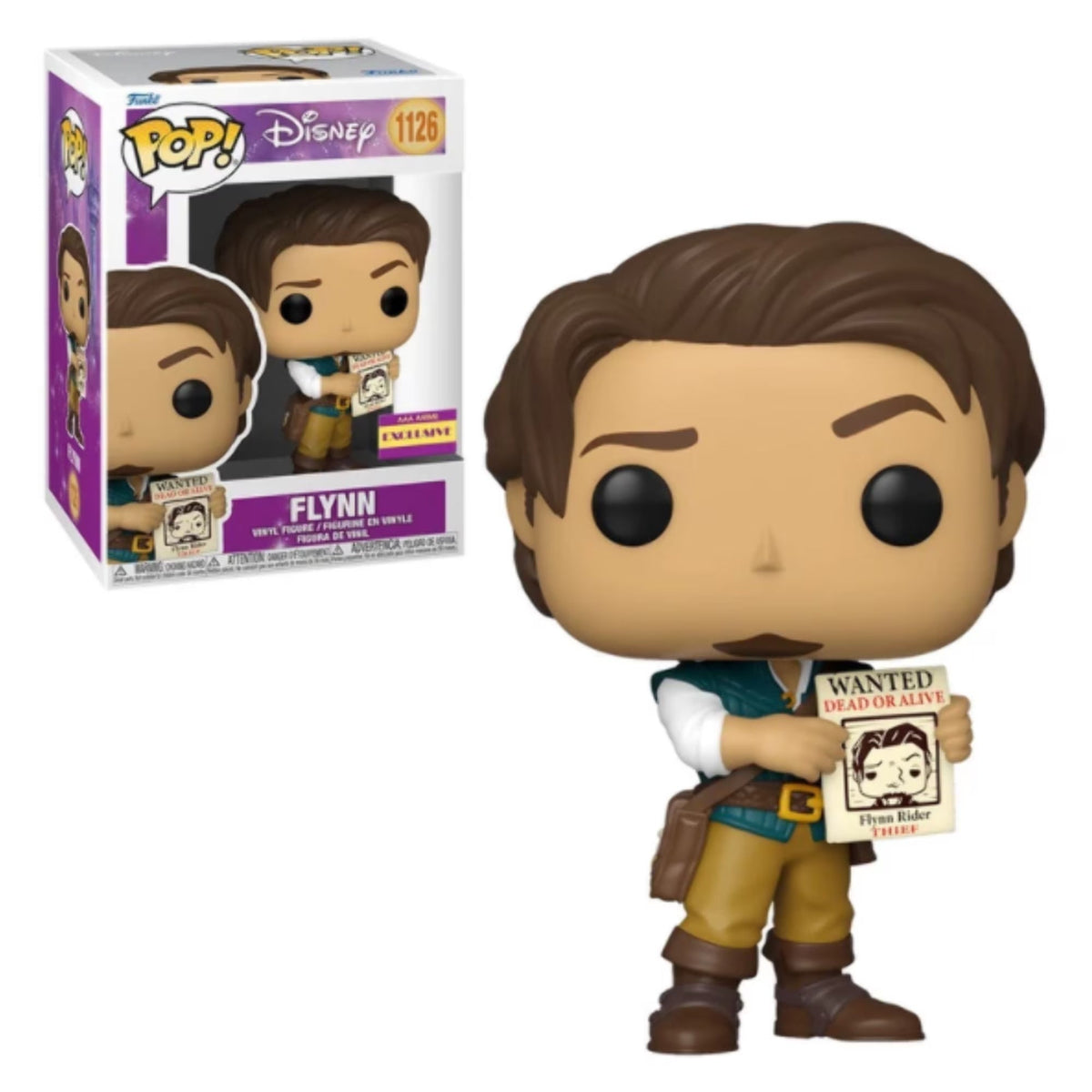 Funko Pop Disney Tangled: Flynn Rider 4-Inch Vinyl Figure #1126