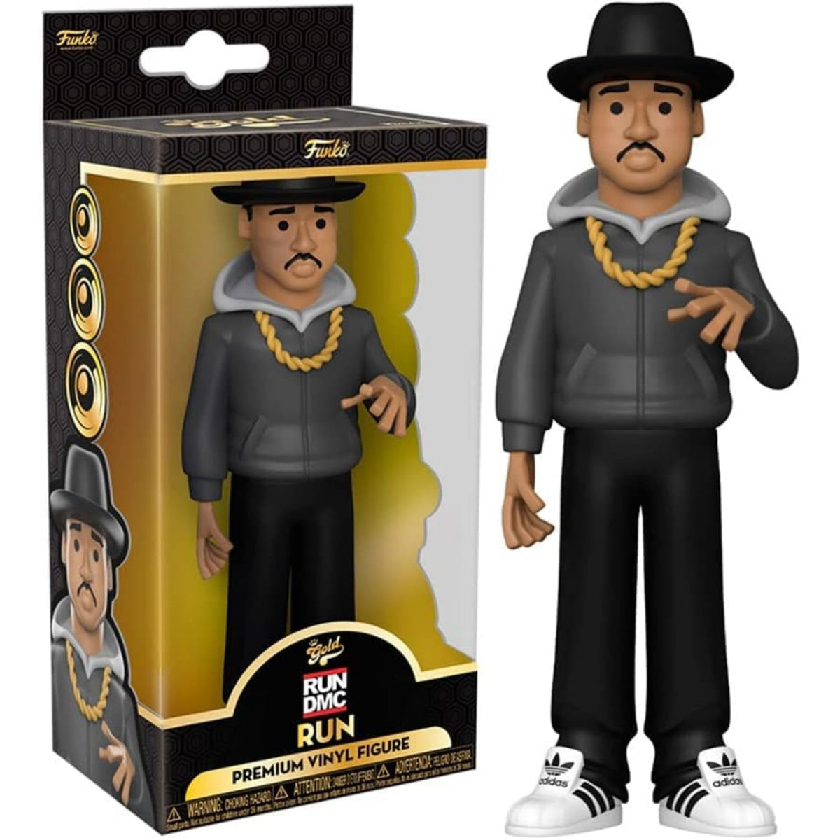 Funko 5 Inch Vinyl Gold Premium Figure Rock Stars Run DMC Run