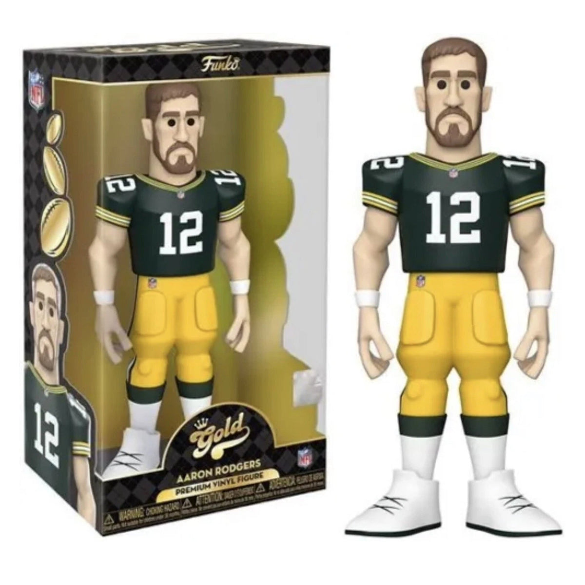 Funko Gold NFL: Aaron Rodgers Green Bay Packers 12-Inch Vinyl Figure