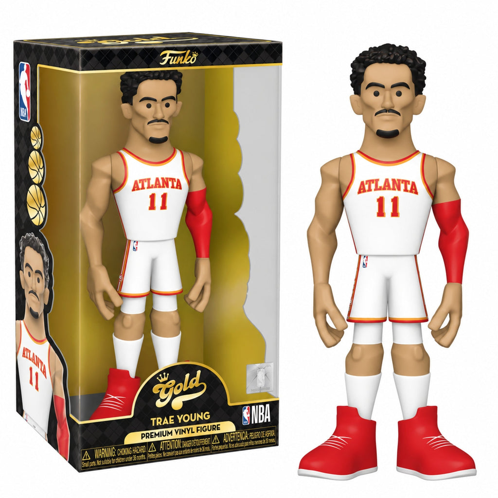 Funko Gold NBA: Trae Young Atlanta Hawks 12-Inch Vinyl Figure