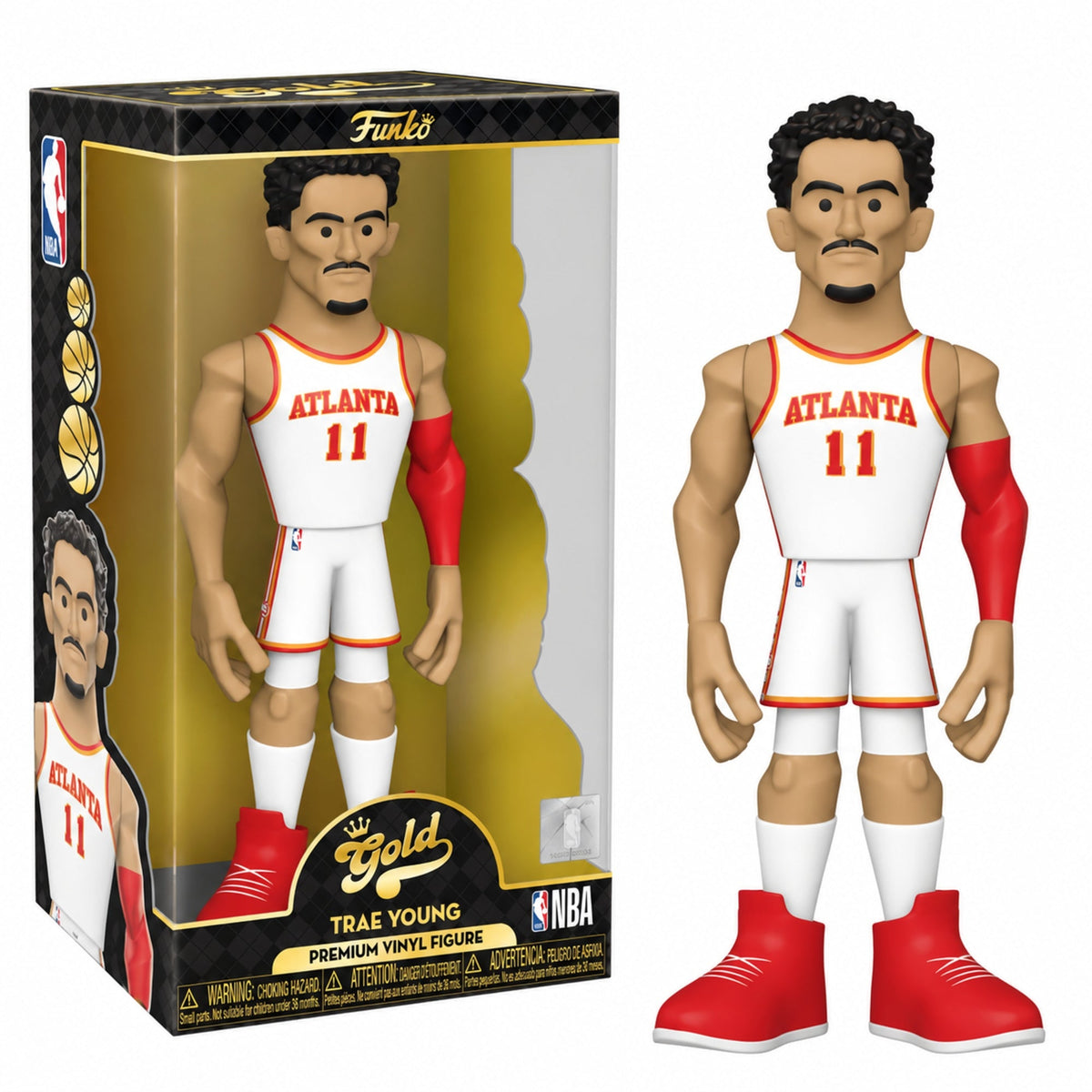 Funko Gold NBA: Trae Young Atlanta Hawks 12-Inch Vinyl Figure