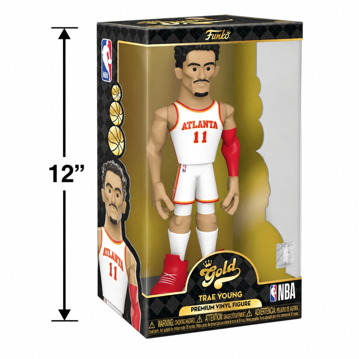 Funko Gold NBA: Trae Young Atlanta Hawks 12-Inch Vinyl Figure