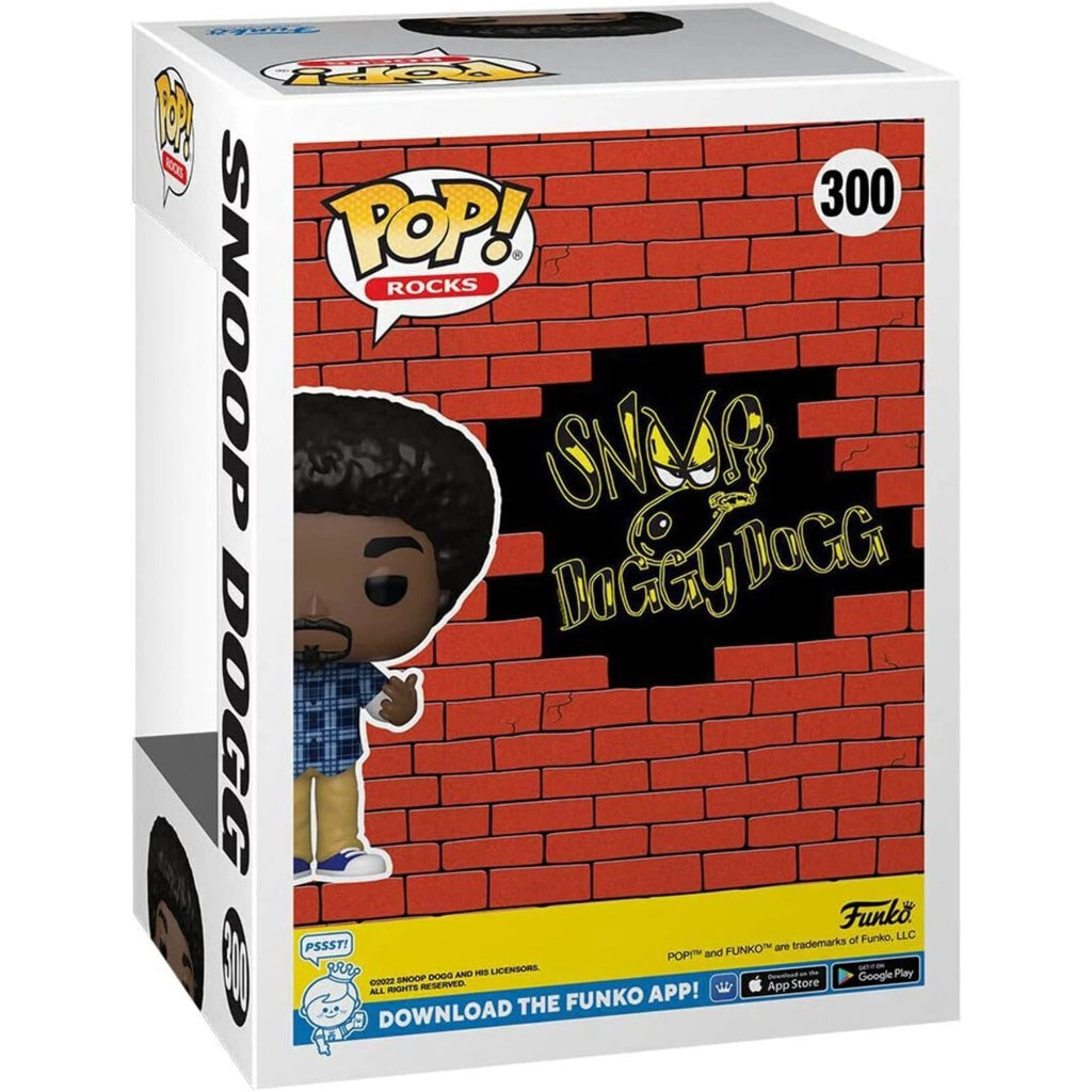 Funko Pop Rocks: Snoop Dogg 4-Inch Vinyl Figure #300