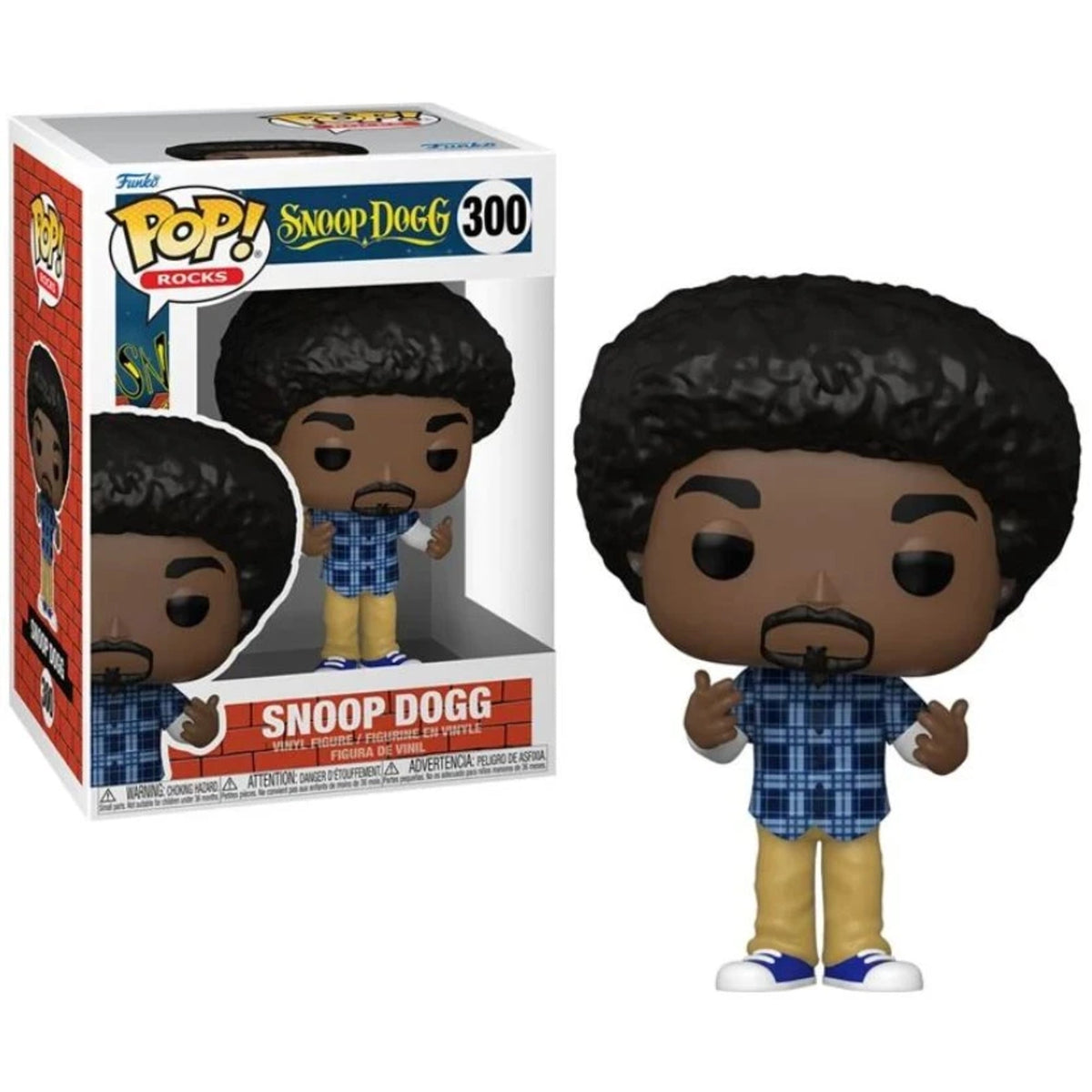 Funko Pop Rocks: Snoop Dogg 4-Inch Vinyl Figure #300