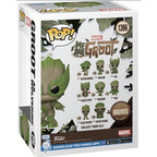 Funko Pop Marvel: Groot as Wolverine 4-Inch Vinyl Figure #1396