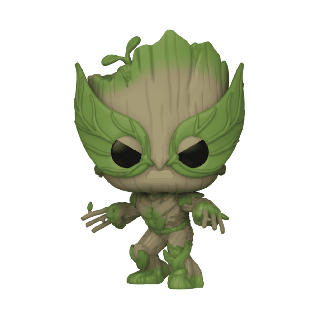 Funko Pop Marvel: Groot as Wolverine 4-Inch Vinyl Figure #1396