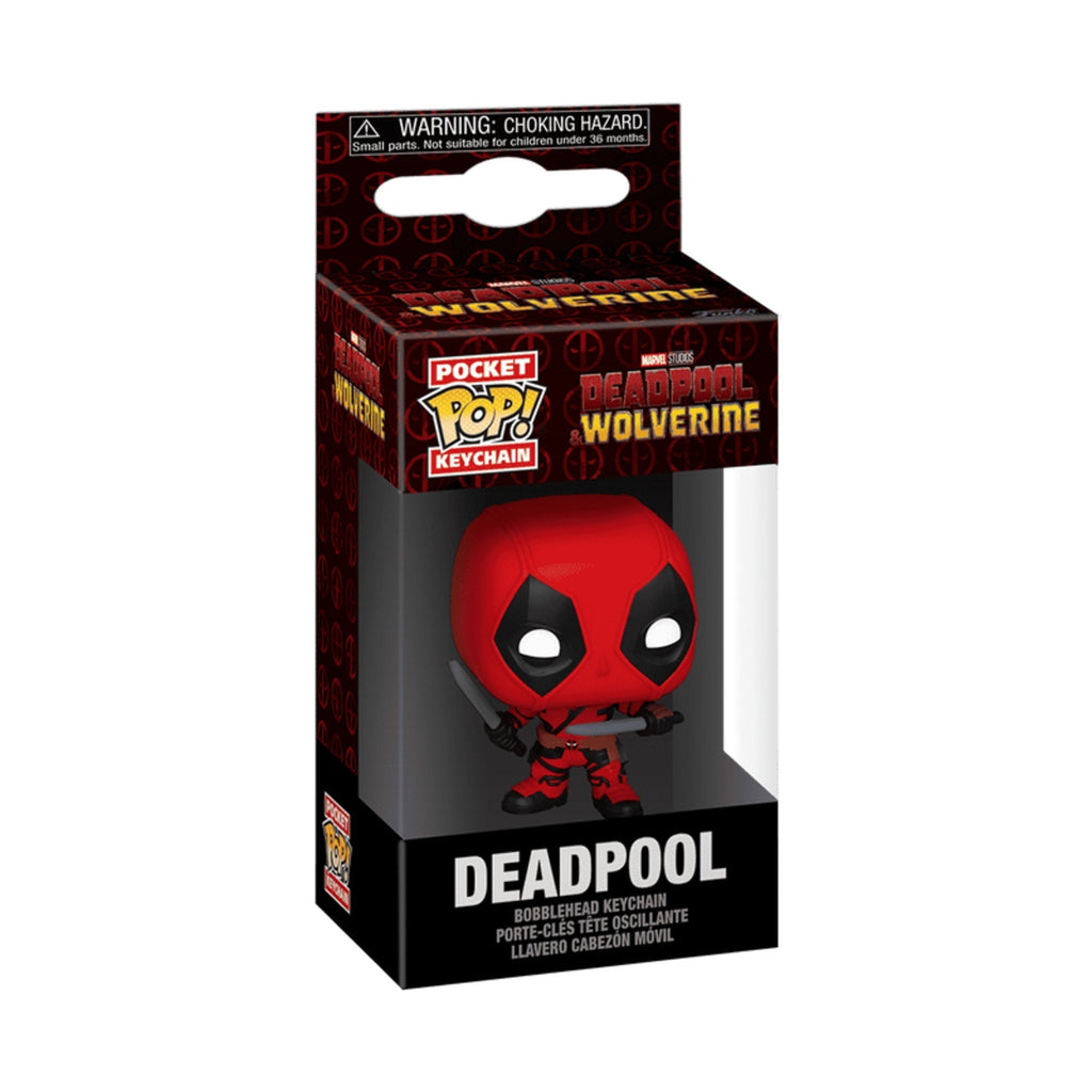 Funko Pop Marvel: Deadpool with Swords 1.5-Inch Vinyl Keychain