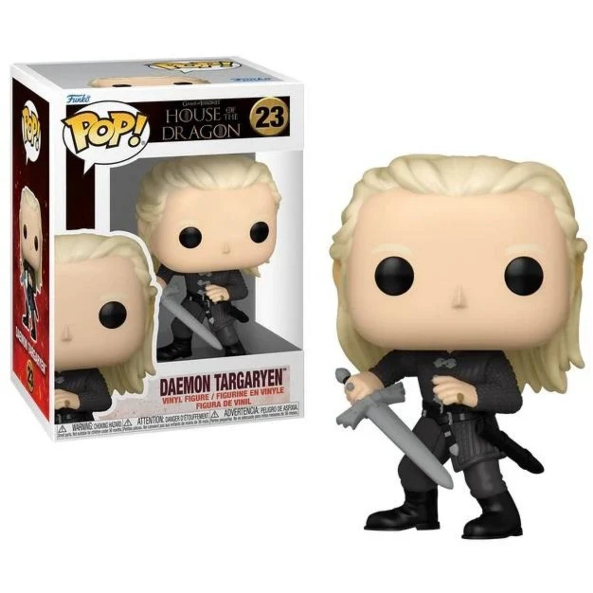 House of the Dragon Daemon Targaryen Funko Pop! Vinyl Figure #23