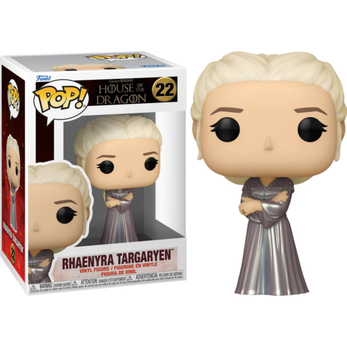 House of the Dragon Rhaenyra Targaryen Funko Pop! Vinyl Figure #22