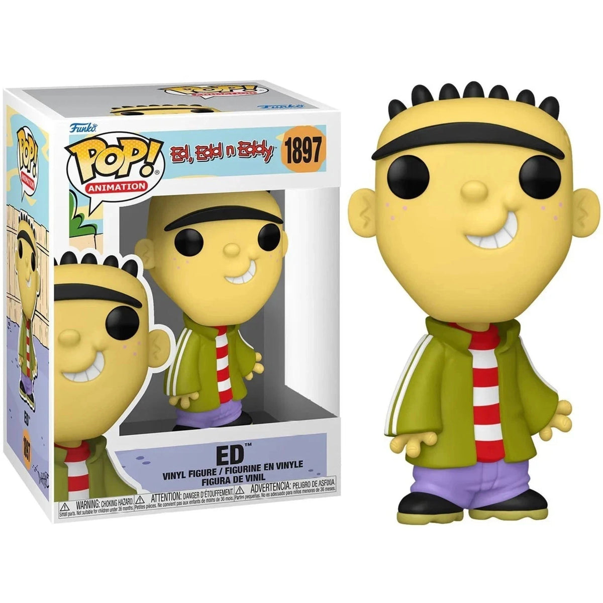 Funko Pop Ed Edd n Eddy: Ed 4-Inch Vinyl Figure #1897