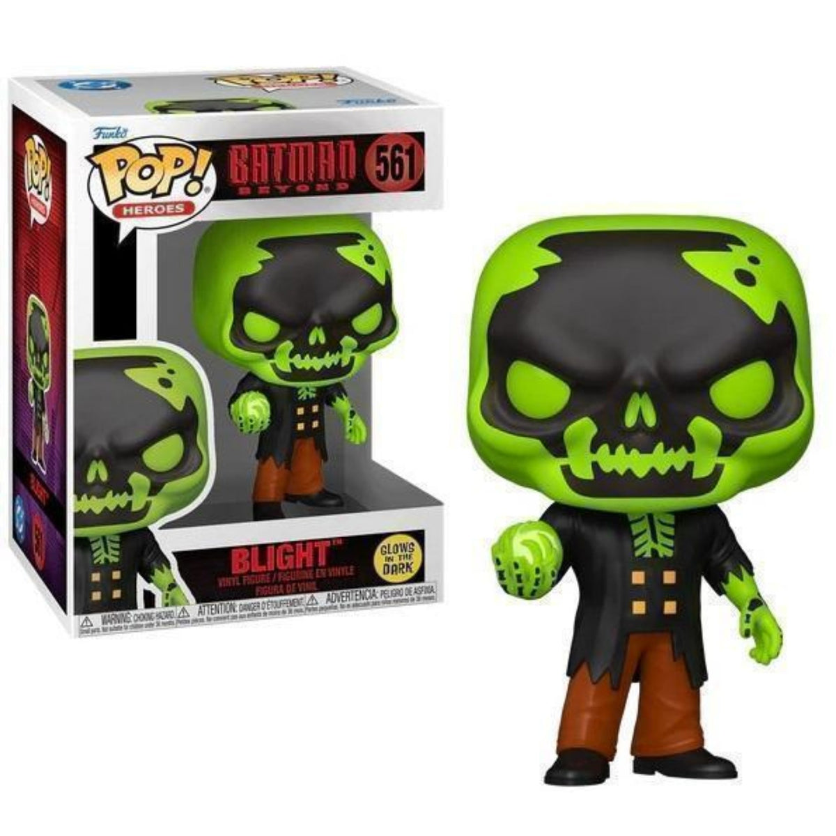 Batman Beyond Blight Glow in the Dark Funko Pop Vinyl Figure Plus #561