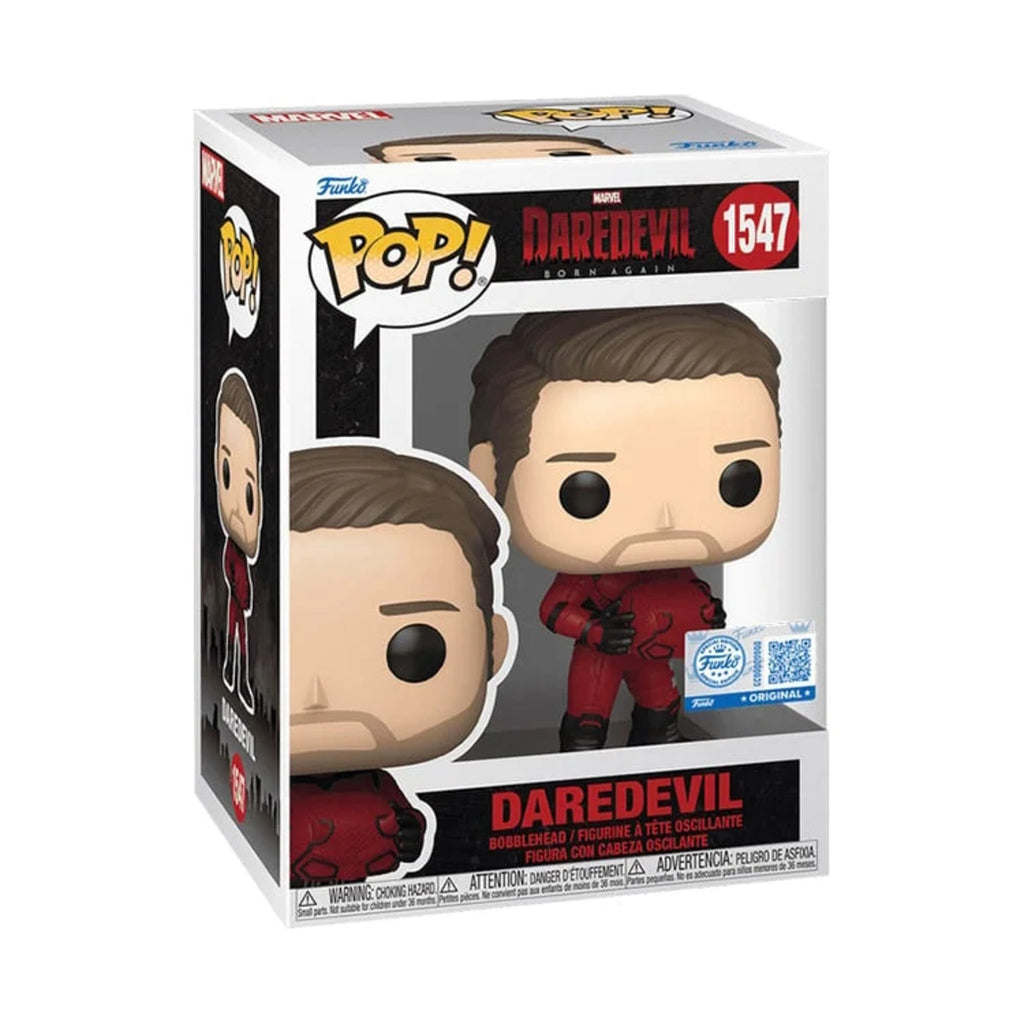 Funko Pop Marvel: Daredevil Unmasked 4-Inch Vinyl Figure #1547