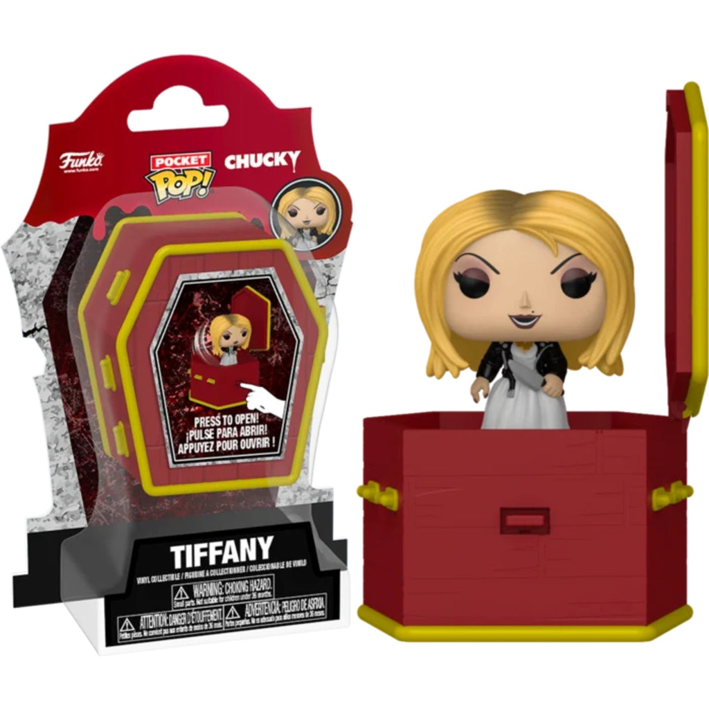 Funko Pocket Pop Chucky: Tiffany with Coffin Popper 1.5-Inch Vinyl Figure