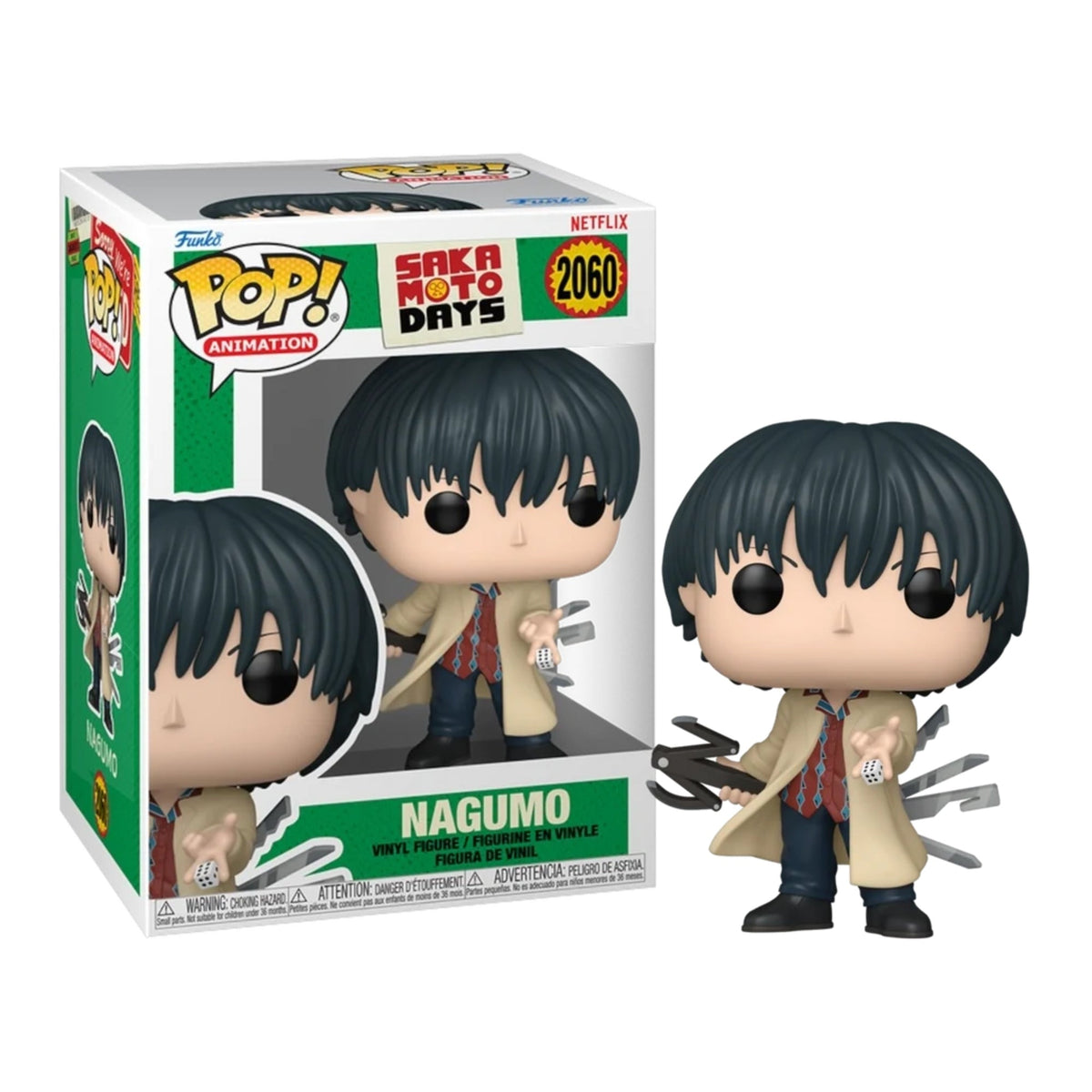 Funko Pop Sakamoto Days: Nagumo 4-Inch Vinyl Figure #2060